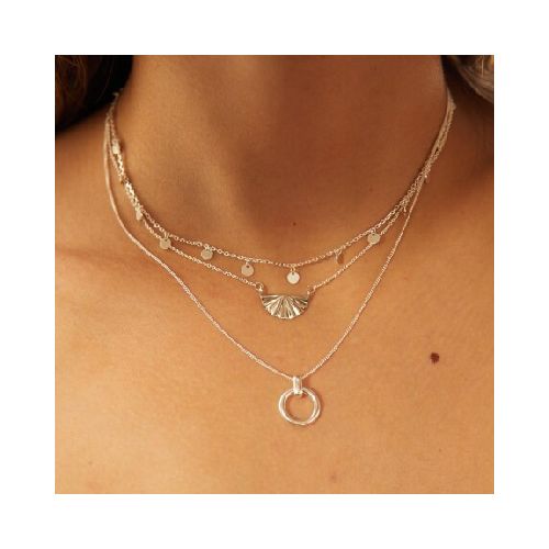 Collar Abanico - Plata 925