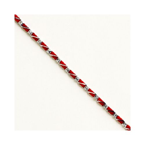 Pulsera Diana Coral - Plata 925