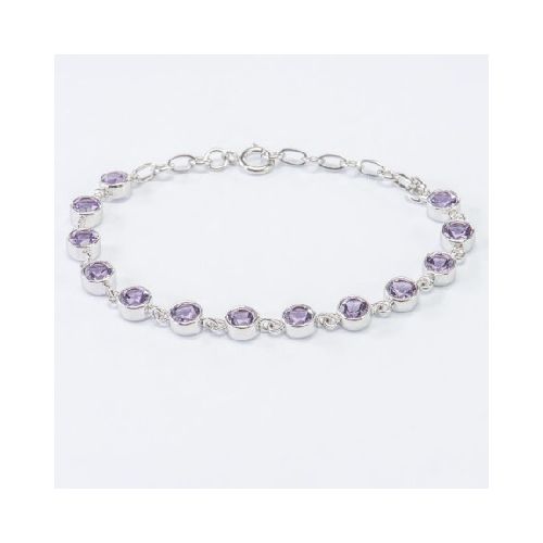 Pulsera Amatista - Plata 925