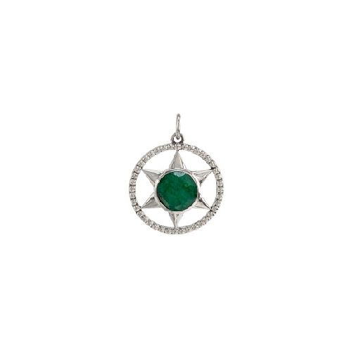 Dije Star Green - Plata 925