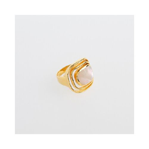 Anillo Universo Gold - Plata y Baño de Oro