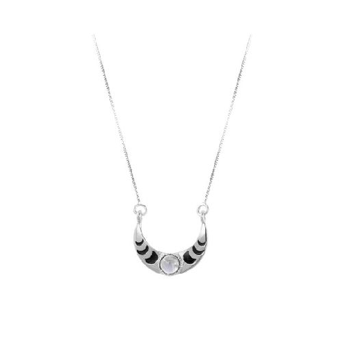 Collar Lily Lunar - Plata 925