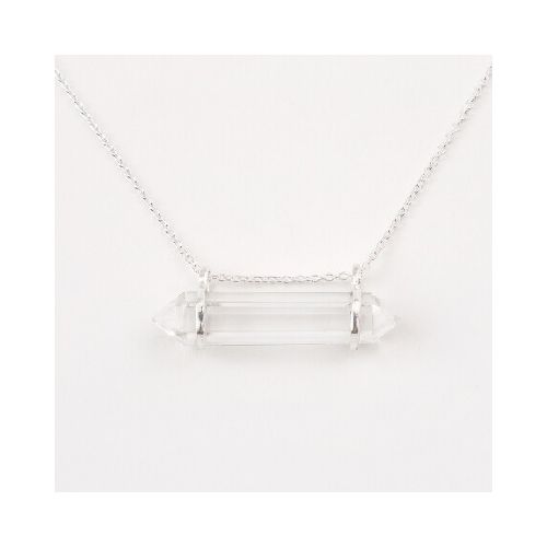 Collar Texas Cuarzo Cristal - Plata 925