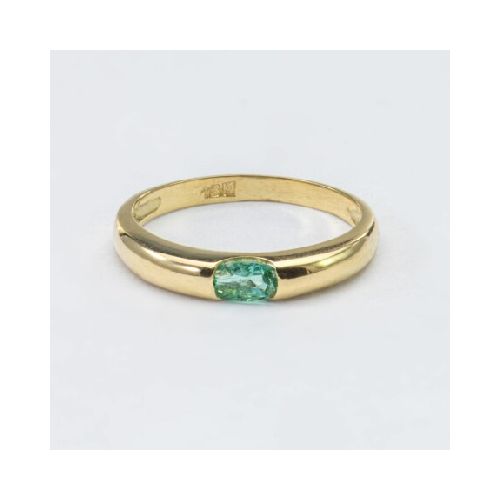 Anillo Cartier Esmeralda - Oro 18k