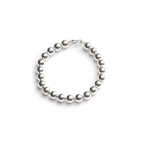 Pulsera Perlas de Plata M