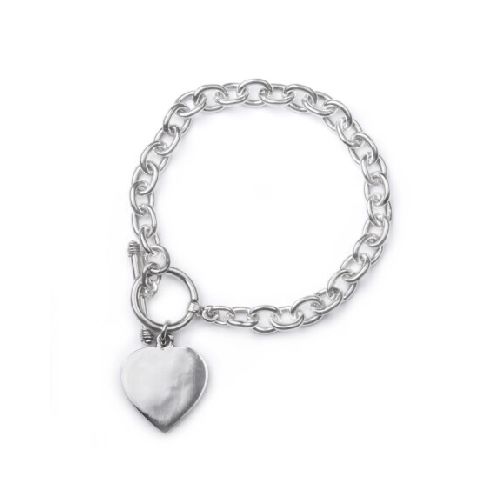 Pulsera Flat Heart