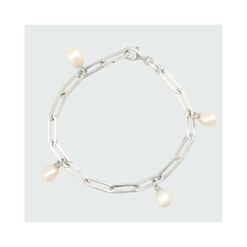 Pulsera Lunaria de plata 925 con perlas