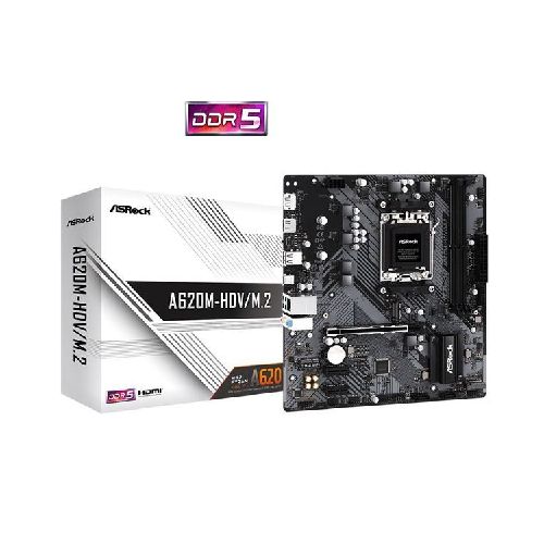 Motherboard Asrock A620m Hdv/m.2 Ddr5 Am5