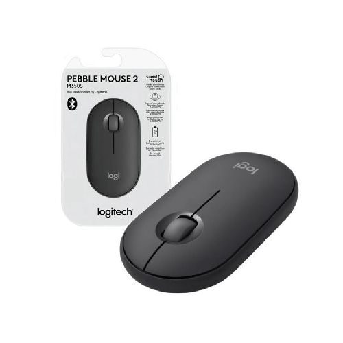 Mouse Logitech M350S Pebble 2 Bluetooth grafito