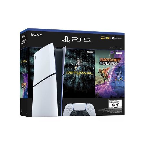 Consola Digital Ps5 Sony 16gb 825gb Ratchet & Clank + Returnal