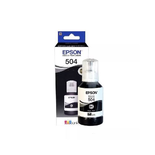 Botella de Tinta Epson T504120 negro