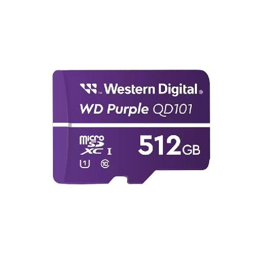 Memoria Micro Sd Wd Purple Sdhc 512gb 500cl