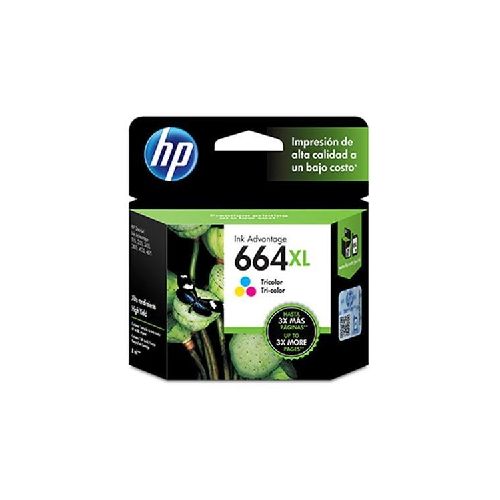 HP - Ink cartridge - Tricolor - 664XL