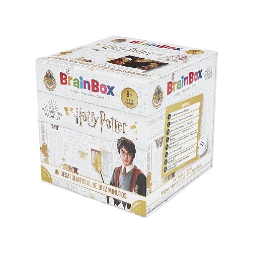 Juego de Mesa Asmodee BrainBox Harry Potter +8