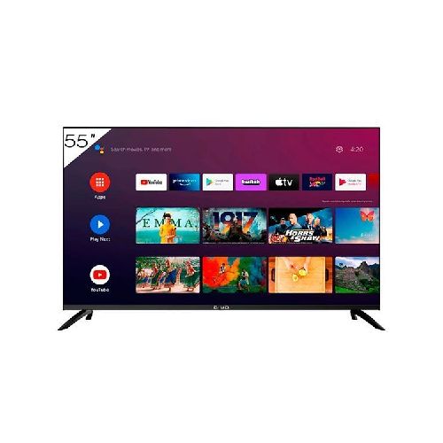 Smart Tv Aiwa 55'' Led 4k Hdr Google TV Comando De Voz AW55B4KFL