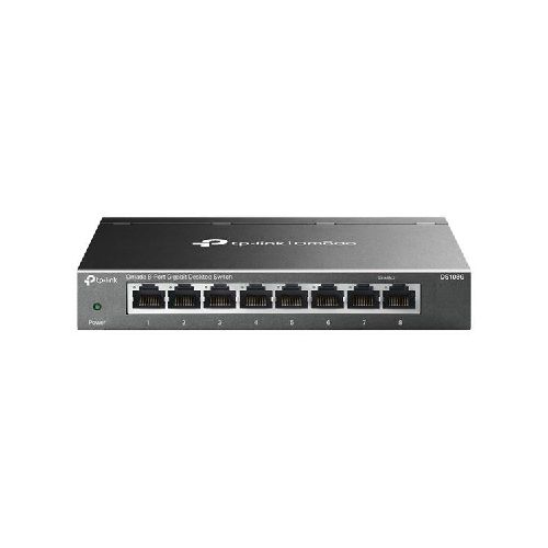 Switch De Escritorio Tp-Link Ds108g Omada 8 Puertos Gigabit