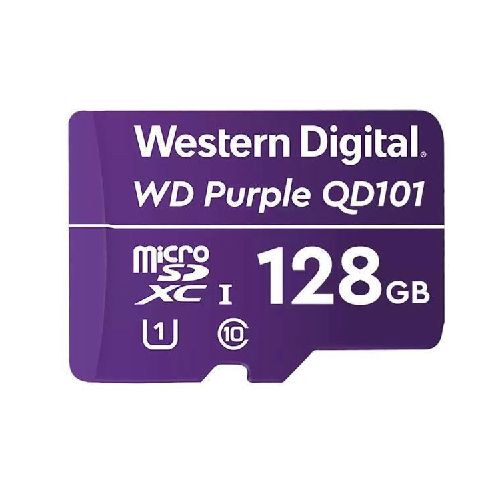 Memoria Micro Sd Wd Purple Sdhc 128gb 500cl