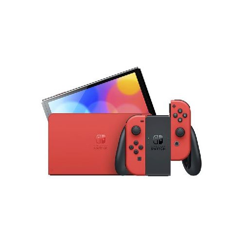 Consola Nintendo Switch Oled Mario Red 7'' 64gb