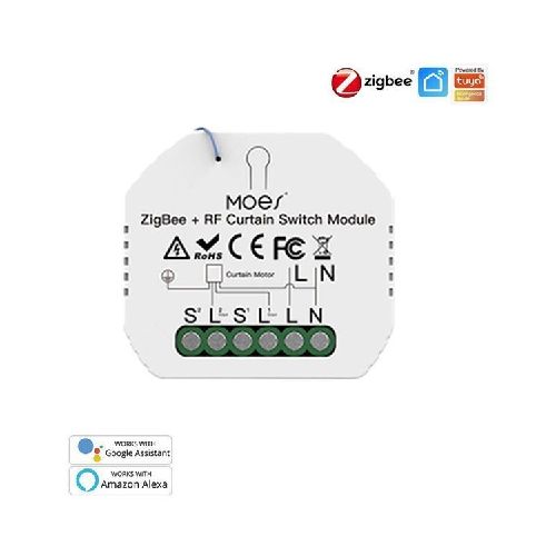 Switch Smart De Cortina Oculto Zigbee