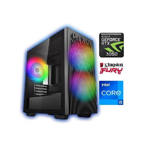 Equipo Gamer Core i5 13400F, 16GB, 1 TB NVMe, RTX 3050 6GB