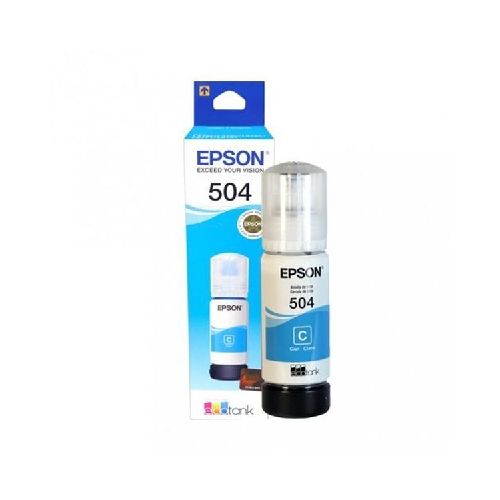 Botella de Tinta Epson T504220 cyan