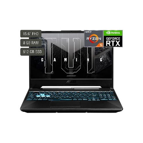 Notebook Gaming Asus Tuf 15,6'' Ryzen 5 8gb 512gb Win11 Rtx2050