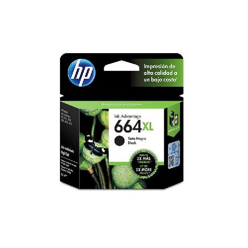 HP - Ink cartridge - Black - 664XL