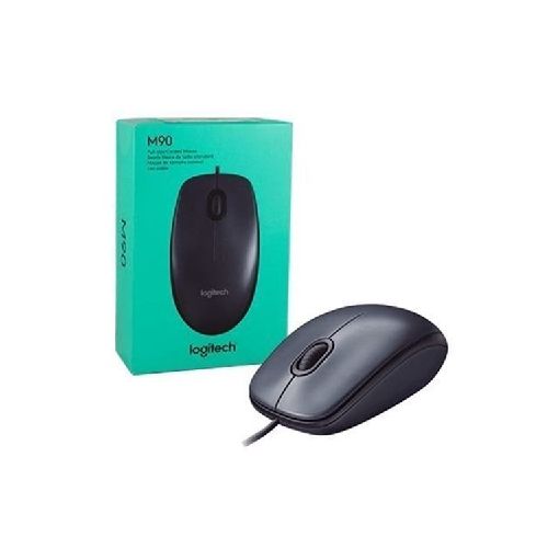 Mouse óptico Logitech M90 negro