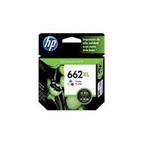 HP 662XL - Alto rendimiento - color (cian, magenta, amarillo) - original - Ink Advantage - cartucho de tinta - para Deskjet 1516, Ink Advantage 15XX, Ink Advantage 26XX, Ink Advantage 46XX