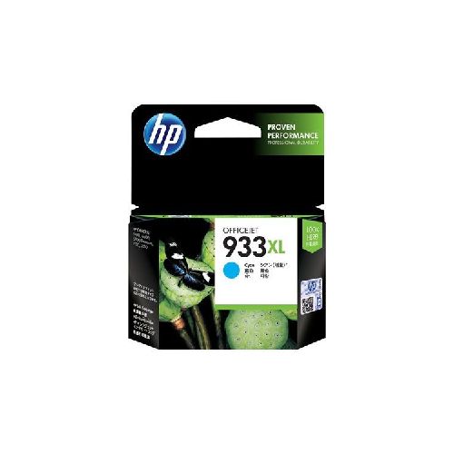 HP 933XL - 8.5 ml - Alto rendimiento - cián - original - cartucho de tinta - para Officejet 6100, 6600 H711a, 6700, 7110, 7510, 7610, 7612