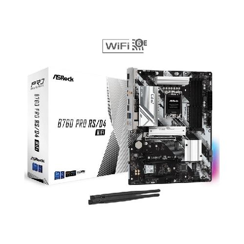 Motherboard Asrock B760 Pro Rs Ddr4 Wifi S1700