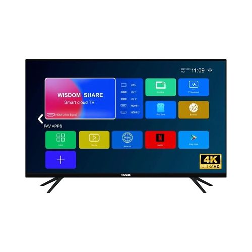 SMART TV LED Asano 55'' 4K sin bordes Android 13