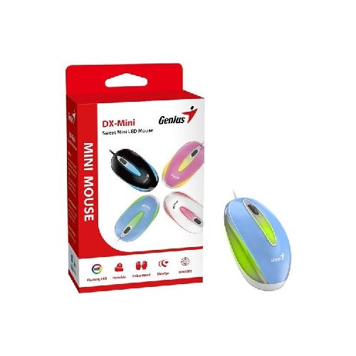 Mouse Genius DX-mini LED azul