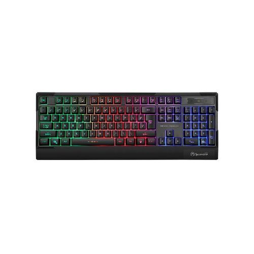 Teclado Gaming Usb Marvo K606 Retroiluminado Reposamanos