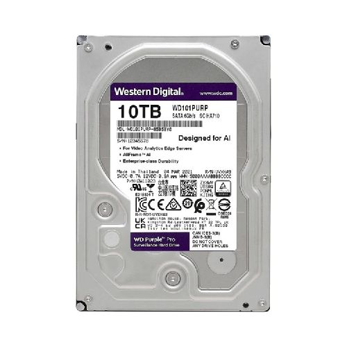 Western Digital 10TB Purple PRO Disco Duro WD101PURP