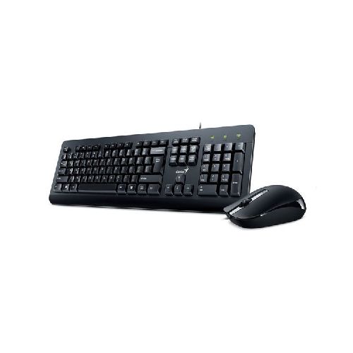 Combo teclado y mouse Genius KM-160 USB Black