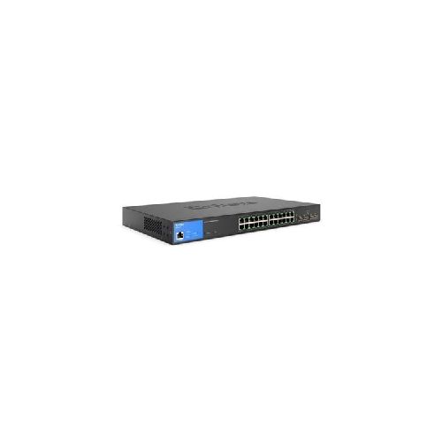 Switch Linksys Lgs328pc 24pt Adm Poe+ 4sfp Gbit