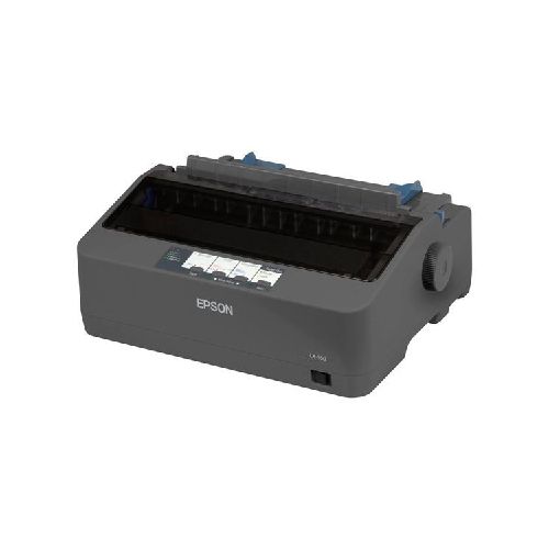 Epson LX 350 - Impresora - B/N - matriz de puntos - Rollo (21,6 cm), JIS B4, 254 mm (anchura) - 9 espiga - hasta 390 caracteres/segundo - paralelo, USB 2.0, serial