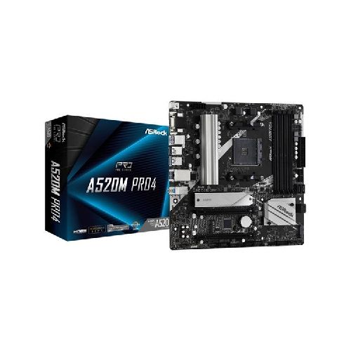 Motherboard Asrock Am4 A520m Pro 4 Am4