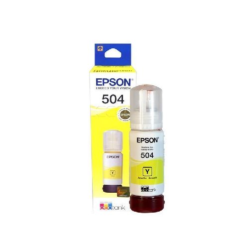 Botella de Tinta Epson T504420 amarilla