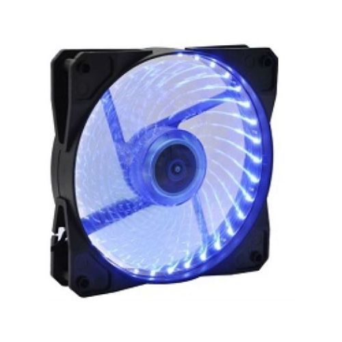 Fan Ventilador 12 X 12 Led Azul