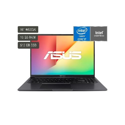 Notebook Asus Vivobook 16'' Core I7 16gb 512gb Win11