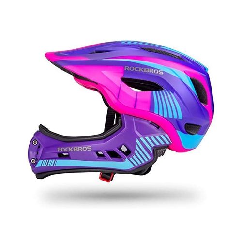 Casco Rockbros Infantil Para Bicicleta Diseño 2 en 1