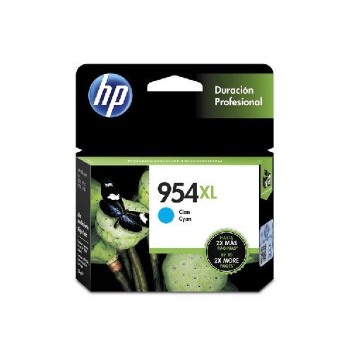 Cartucho de tinta HP 954xl Ink cartridge Cyan 1,600 pages