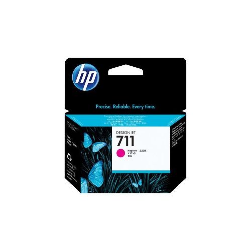 HP 711 - 29 ml - magenta - original - DesignJet - cartucho de tinta - para DesignJet T100, T120, T120 ePrinter, T125, T130, T520, T520 ePrinter, T525, T530