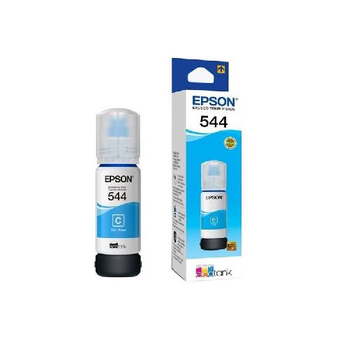 Botella de tinta Epson T544220 Cyan 65ml