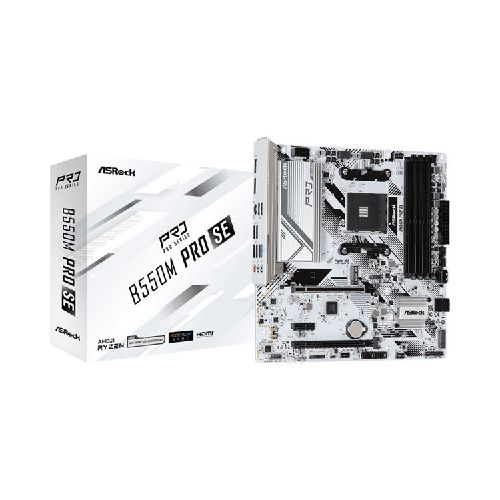 Motherboard Asrock B550m Pro Se Ddr4 Am4