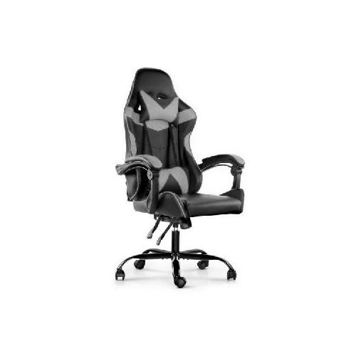 Silla Gamer Lumax ROM negro/gris