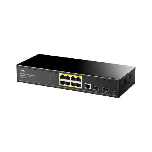 Switch Cudy Gigabit Poe 8p + 2sfp + 1p Consola