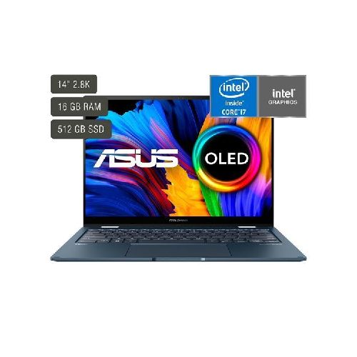 Asus Zenbook 14'' Oled Intel I7 16gb SSD 512gb W11 UP3404VA-KN073W